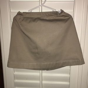 Khaki skirt Lands End size 6
